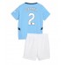 Manchester City Kyle Walker #2 Hjemmedraktsett Barn 2024-25 Kortermet (+ Korte bukser)